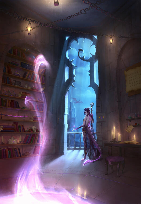 Full body + Complex background